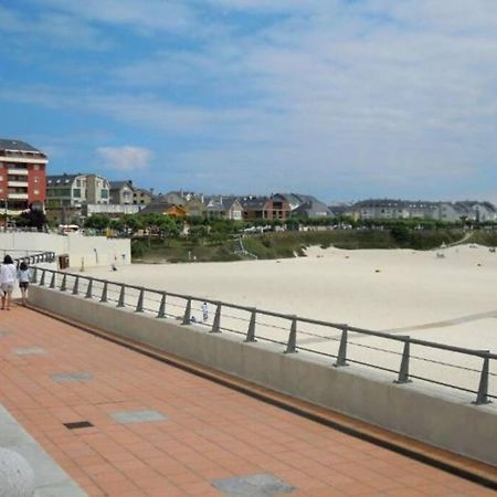 Apartamento Playa A Rapadoira Con Terraza Foz Esterno foto