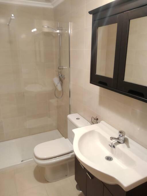 Apartamento Playa A Rapadoira Con Terraza Foz Esterno foto